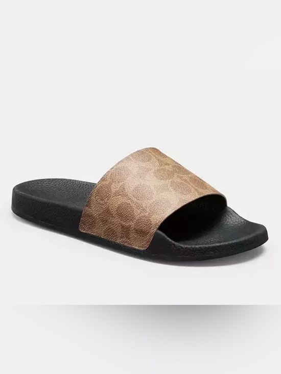 Coach Shoes - Coach Udele Sport Slide In Signature Canvas